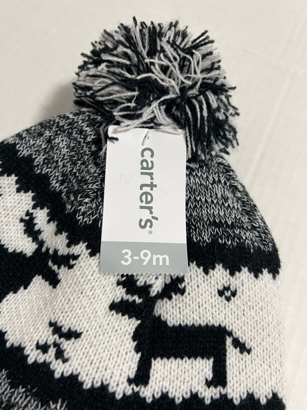 🆕CARTER’S - 9M - NWT - 4+PCS - INFANT BOYS MOOSE KNIT CLOTHING & ACCESSORIES LOT - Picture 11 of 16